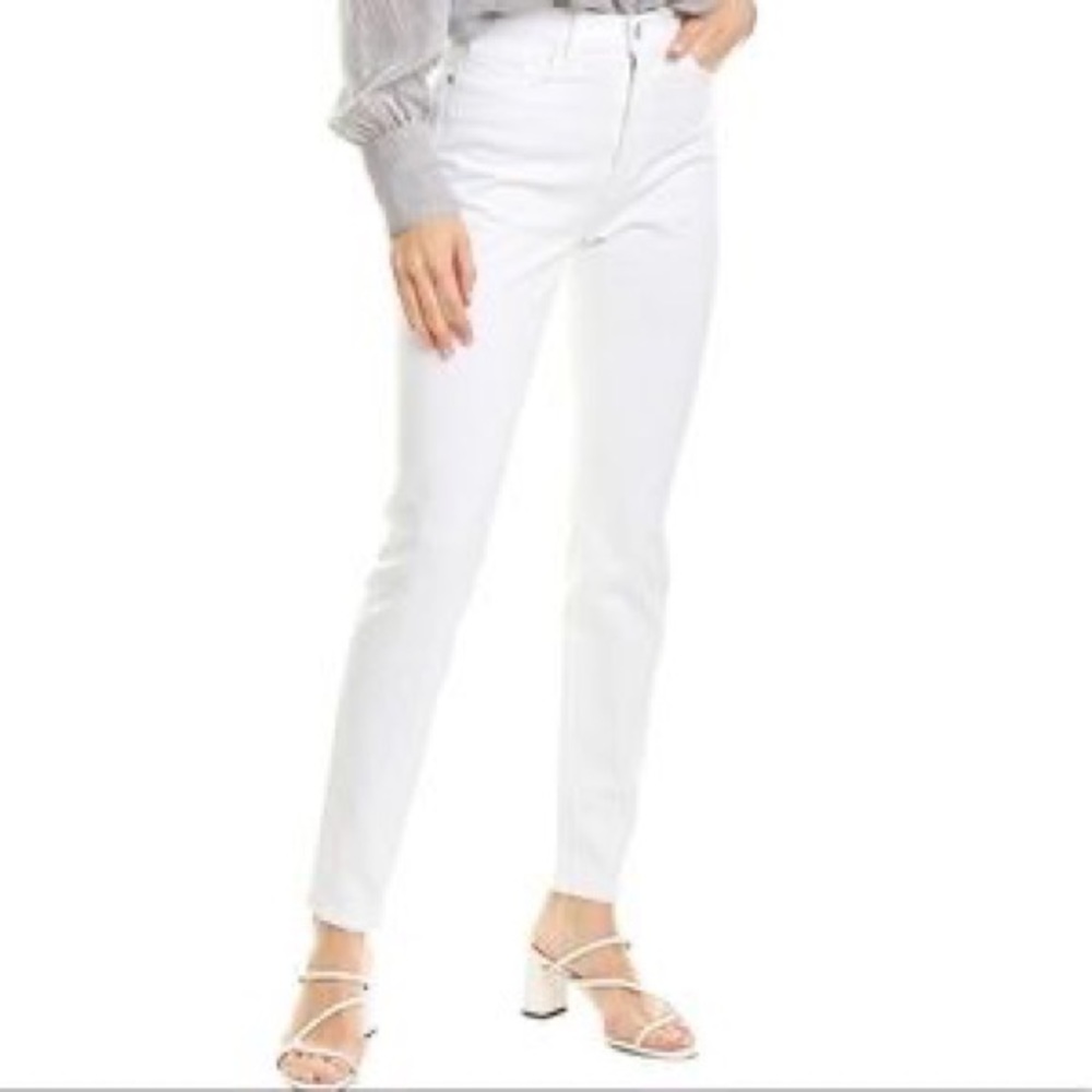 BLDWN Ultra High Rise Skinny Jeans Pure White